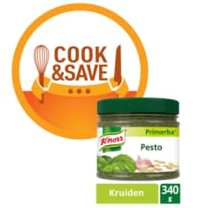Cook & Save Cadeau: Knorr Primerba Pesto 340 g - 